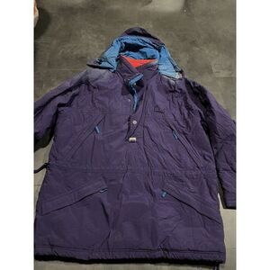 HEAD Vtg 90s Pullover Ski Jacket Snowboard XXL Hooded 1/2Zip